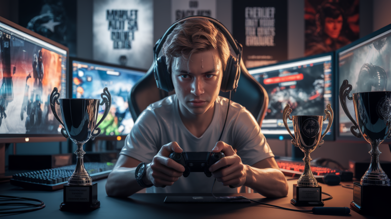 Comment le pro gamer a-t-il démontré une persévérance exemplaire ?