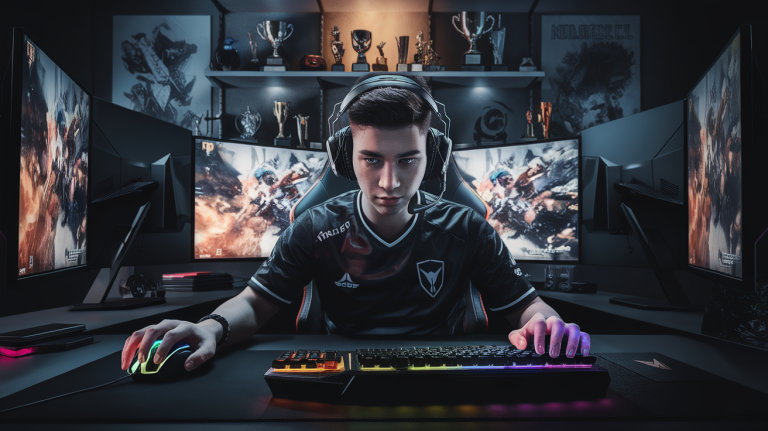 Comment le pro gamer utilise-t-il sa technique secrète ?