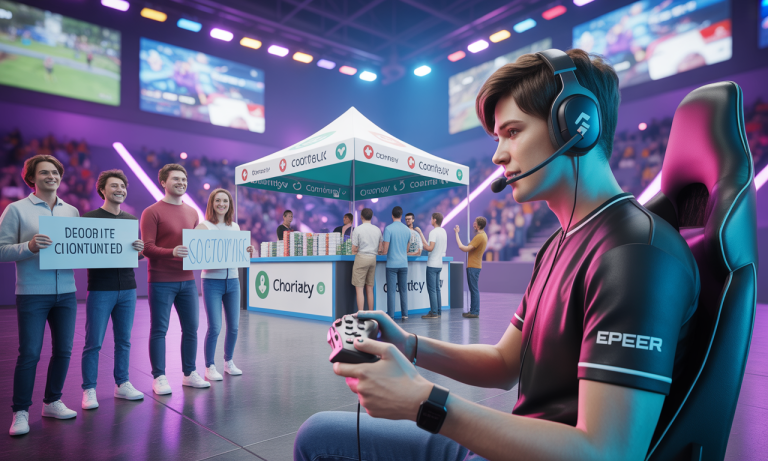 Le pro gamer s&rsquo;engage-t-il dans des actions caritatives ?